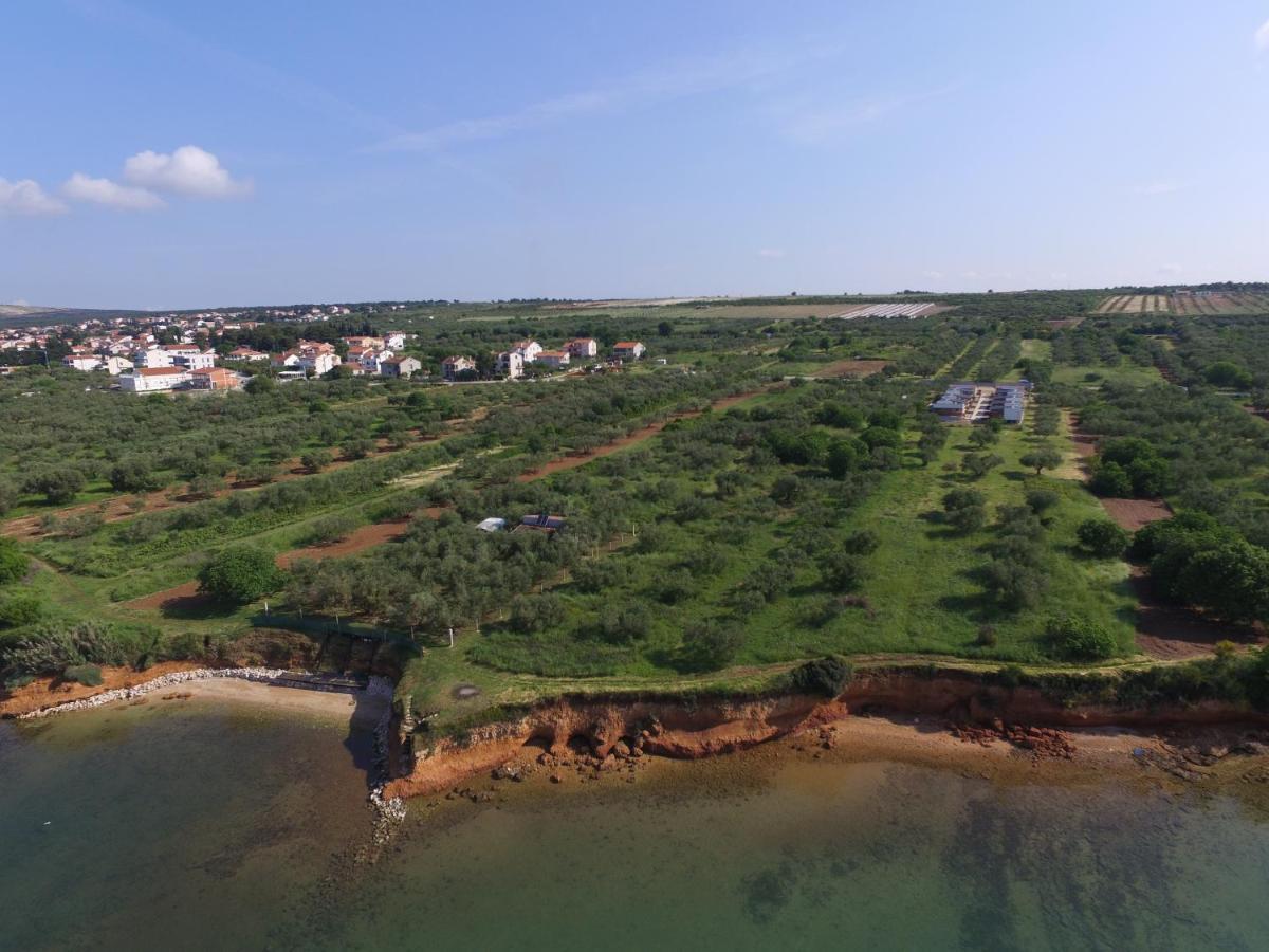 Mobile Homes Kamp Maslina, Biograd Na Moru Ngoại thất bức ảnh